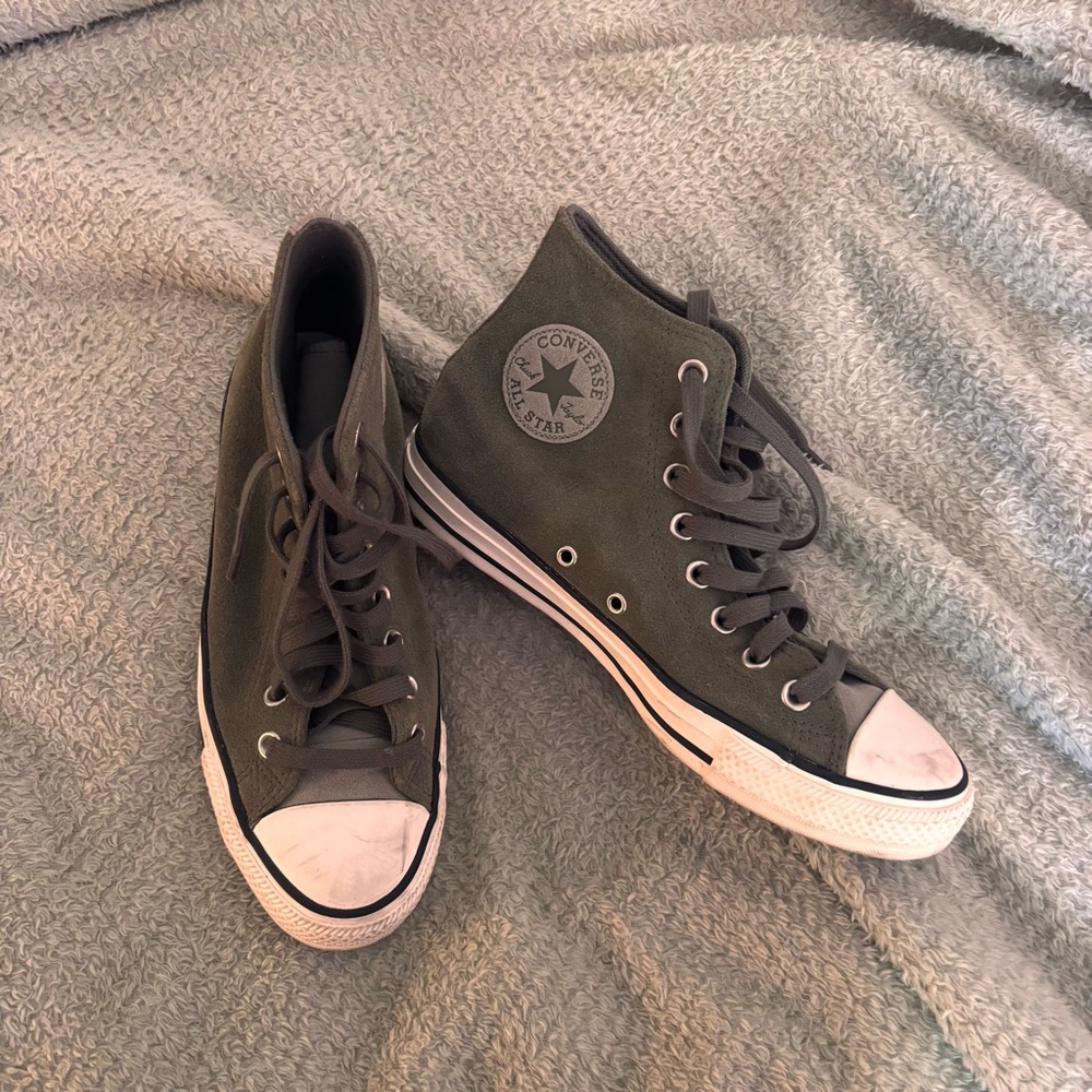 Converse Olive Green High-Tops
